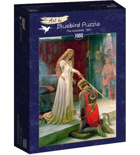 [Bluebird-60071] Edmund Blair Leighton - The Accolade, 1901 (1000pc puzzle)