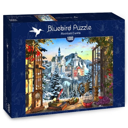 [Bluebird-70122] Mountain Castle (1000pc puzzle)