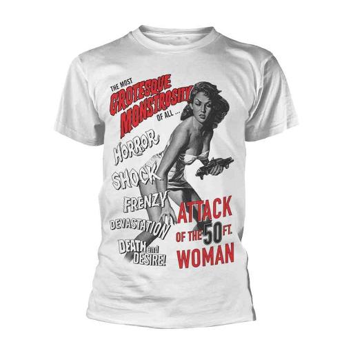 Attack Of The 50Ft Woman - The Most Grotesque Monstrosity Of All… (White T-Shirt)