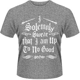 Harry Potter - Solemnly Swear (Grey T-Shirt)