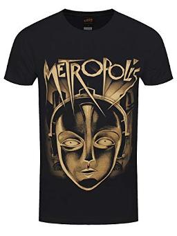 Metropolis - Face (Black T-Shirt)