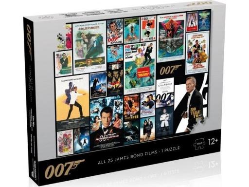 [WIN4309] James Bond Movie Poster (1000 pieces)