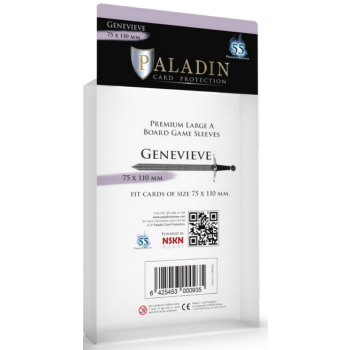 [GEN-CLR] Paladin Sleeves - Genevieve Premium Large A 75x110mm (55 Sleeves)