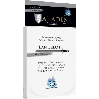 [LAN-CLR] Paladin Sleeves - Lancelot Premium Large 65x100 (55 Sleeves)