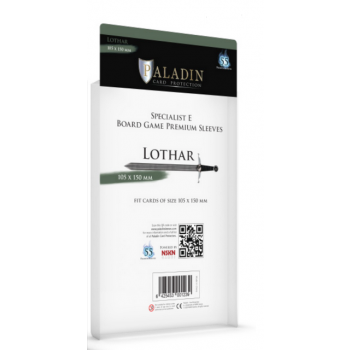 [LOT-CLR] Paladin Sleeves - Lothar Premium Specialist E 105x150mm (55 Sleeves)