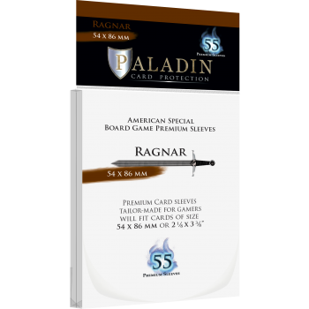 [RAG-CLR] Paladin Sleeves - Ragnar Premium American Special 54x86mm (55 Sleeves)