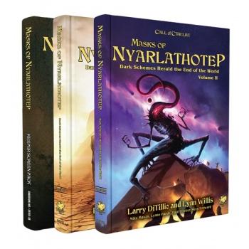 [CHA23153-X] Call of Cthulhu RPG - Masks of Nyarlathotep - Slipcase Set - EN