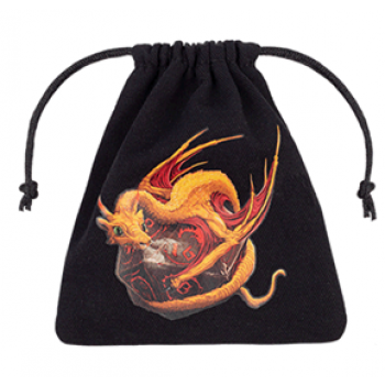 [BDRA171] Dragon Black &amp; adorable Dice Bag