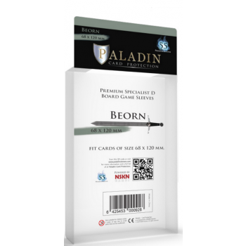 [BEO-CLR] Paladin Sleeves - Beorn Premium Specialist D 68x120mm