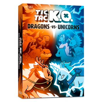 [TEE5864TTKBSG1] Tic Tac KO Dragons VS Unicorns