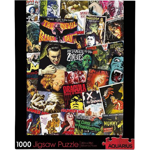 [Aquarius-65336] Classic Horror Movies (1000pc puzzle)