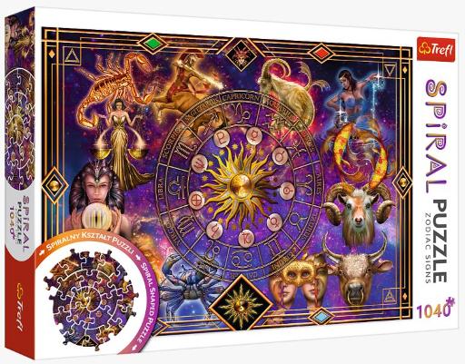 [Trefl-40015] Spiral Puzzle - Zodiac signs (1040pc puzzle)