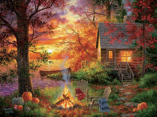 [Sunsout-69725] Abraham Hunter - Sunset Serenity (1000pc puzzle)