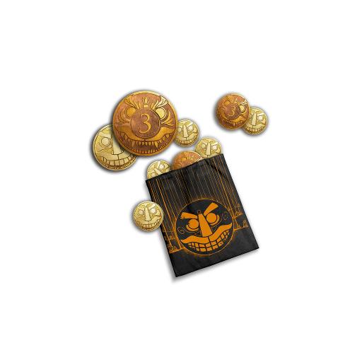 Beast metal coins