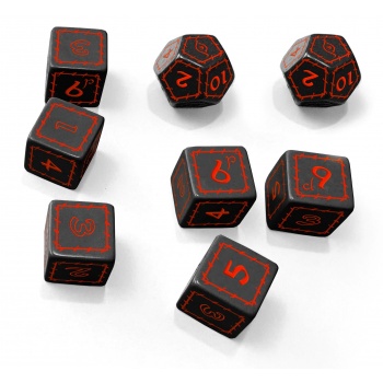 [FLFTOR007] The One Ring - Black Dice Set