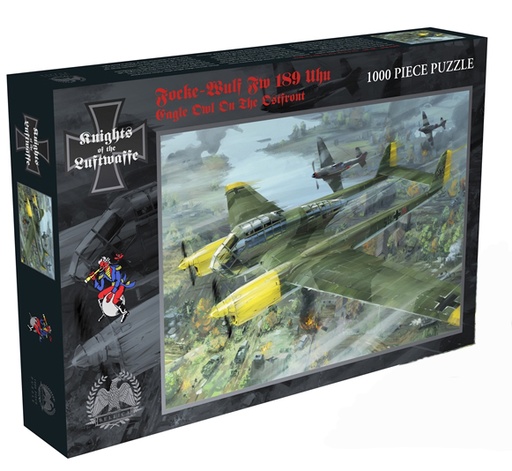 [BELL014PZT] Focke-Wulf FW 189 Eagle Owl On The Ostfront (1000pcs puzzle)