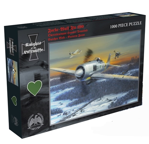 [BELL012PZT] Focke-Wulf FW 190 Trautloft - Butcher Bird Eastern Front (1000pcs puzzle)