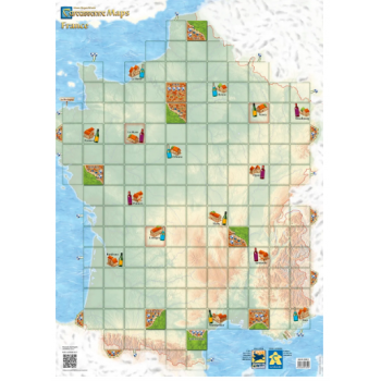 [HIGD0121] Carcassonne Maps: France