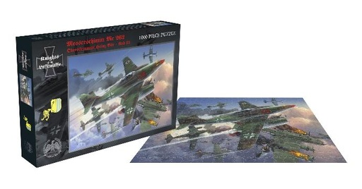 [BELL013PZT] Messerschmitt Me 262 Oberstleutnant Heinz Bar - Red 13 (1000pcs puzzle)