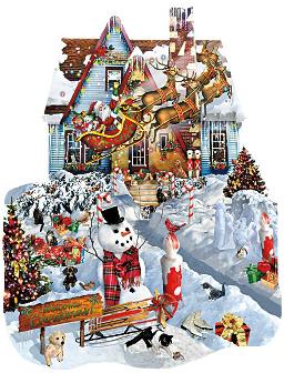 [Sunsout-95539] Lori Schory - Christmas at our House (1000pc puzzle)
