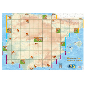 [HIGD0123] Carcassonne Maps: Peninsula Iberica