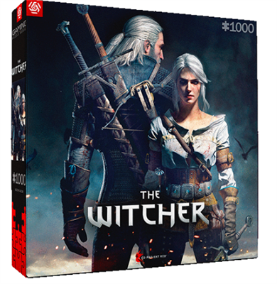 The Witcher: Geralt &amp; Ciri Puzzle (1000 Pieces)