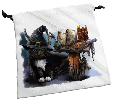 [SJG5225] Deluxe Dice Bag Kitten Caster