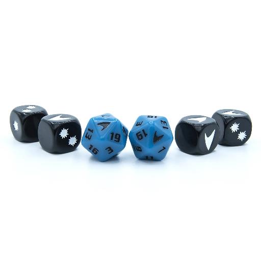 [MUH052297] Star Trek Adventures RPG: Science Division Dice Set
