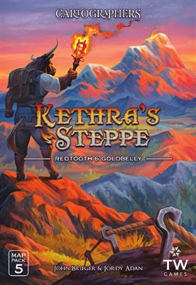 [TWK4067] Cartographers Map Pack 5 Kethra’s Steppe