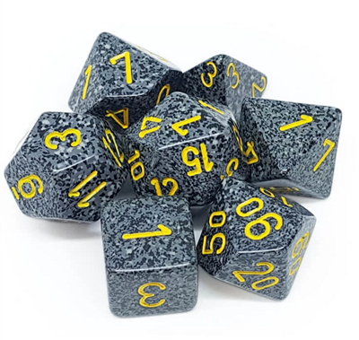 [25328] Chessex Speckled Polyhedral 7-Die Set - Urban Camo