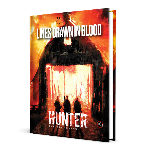 [RGS1132] Hunter The Reckoning RPG Lines drawn in Blood