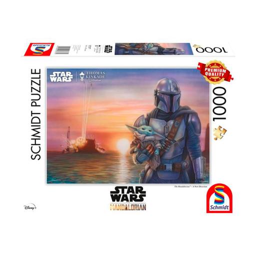 [SCH7377] Puzzle - Thomas Kinkade: Star Wars - The Mandalorian A New Direction (1000 Pieces)