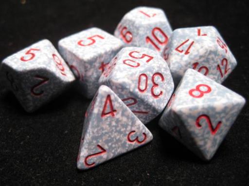 [CHX25300] RPG Dice Sets Air Poly 7-dice Cube