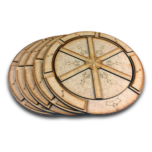 [CCCH006] Barrage Wooden Wheels