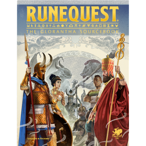 [CHA4046-H] RuneQuest RPG Glorantha Sourcebook 2023 Version