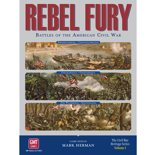 [GMT23P23] Rebel Fury: Six Battles from the Campaigns of Chancellorsville and Chickamauga