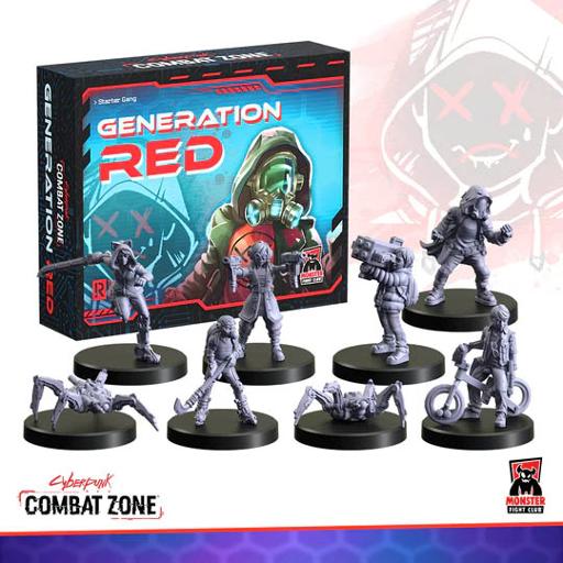 [MFC45005] Cyberpunk Red Combat Zone Generation Red Starter