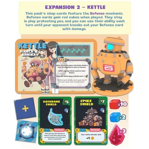 [WWGRQ803] Robot Quest Arena Kettle Robot Pack