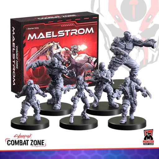 [MFC45002] Cyberpunk Red Combat Zone Maelstrom Starter