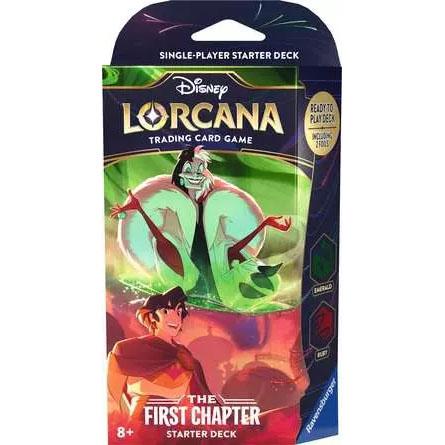 Disney Lorcana TCG: The First Chapter Starter Deck Ruby &amp; Emerald