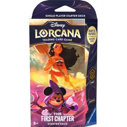 Disney Lorcana TCG: The First Chapter Starter Deck Amber &amp; Amethyst