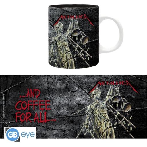 [GBYMUG057] Metallica And Coffee For All Mug