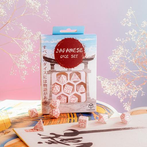 [QWSSKAN3Y] Japanese Dice Set Cherry Blossoms Petals