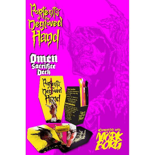 [RAVP001] Mörk Borg RPG Portents of the Degloved Hand