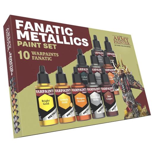 [WP8069P] The Army Painter - Warpaints Fanatic: Metallics Set