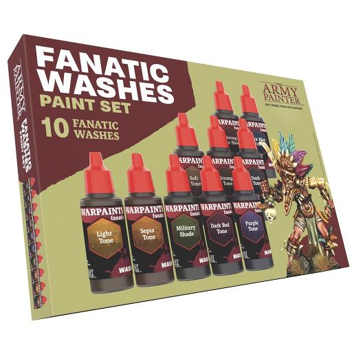 [WP8068P] The Army Painter - Warpaints Fanatic: Washes Paint Set