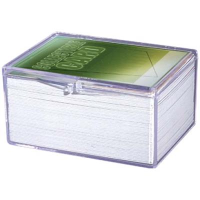 [43005] Hinged Clear Box - (For 100 Cards)