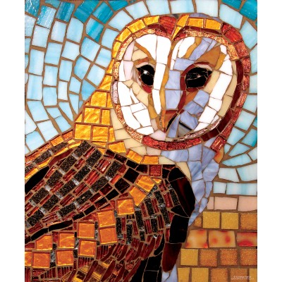 [Sunsout-70703] Stained Glass Owl (1000pc puzzle)