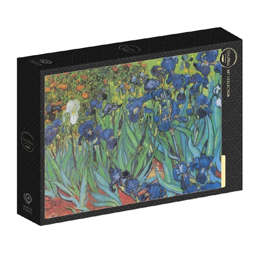 [Grafika-F-32751] Van Gogh Vincent - Saint-Remy - Les Iris, 1889  (1000pc puzzle)