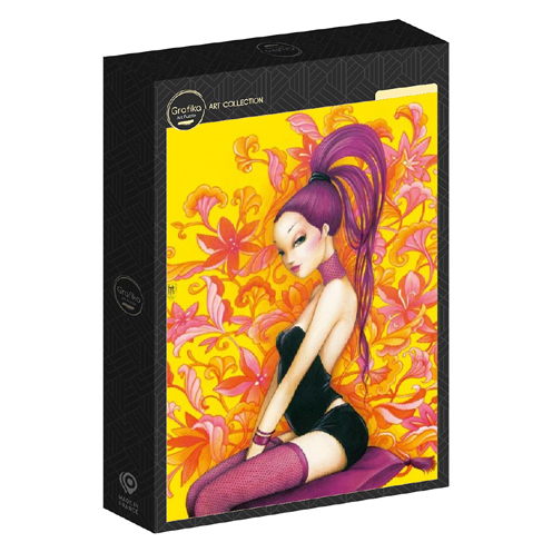 [Grafika-F-32555] Miss Purple  (1000pc puzzle)